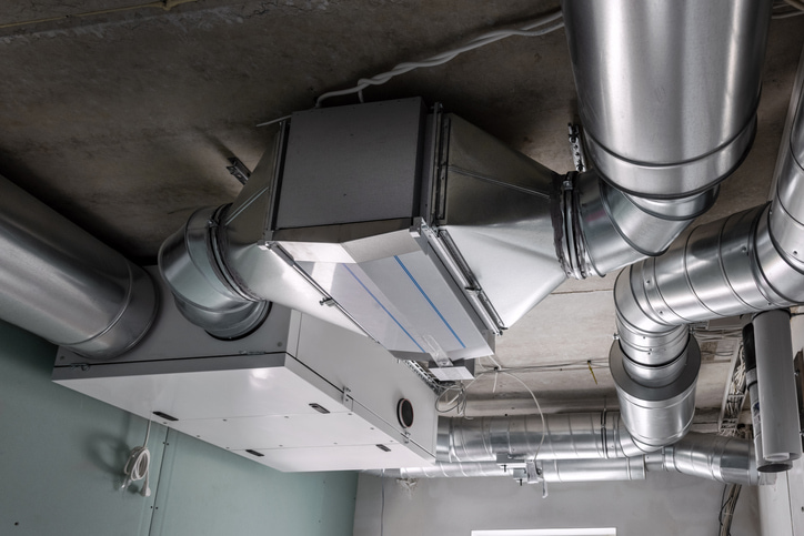 Ductwork After A Spring Duct Cleaning Service