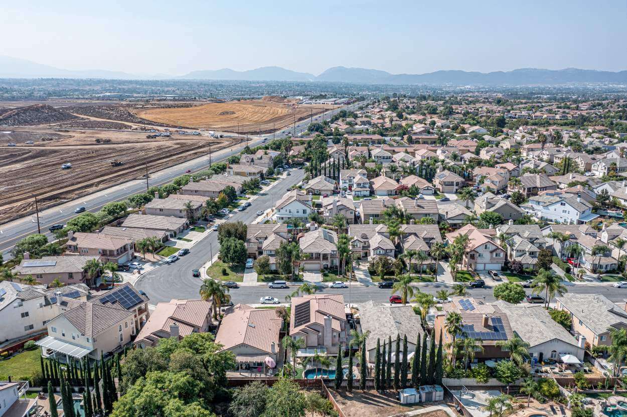 Desert Neighborhood California